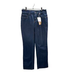 LL Bean Jeans Women's Size 2 Petite Blue Classic Fit Straight Leg